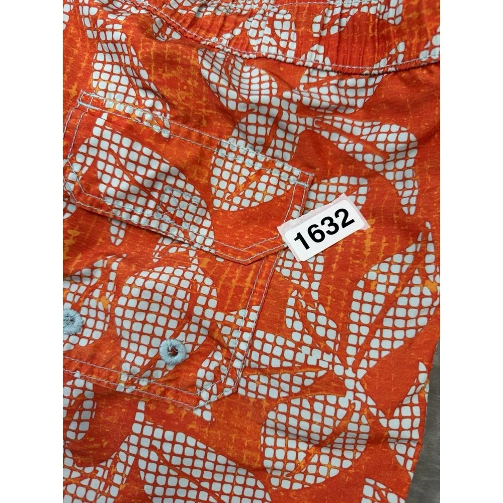 Tommy Bahama Relax Swim Suit Mens X Large Shorts‎ Trunks Leaf Tropical Liner